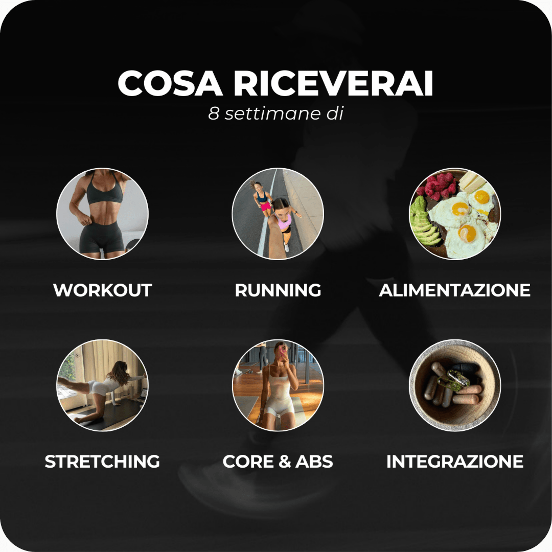 Scheda di allenamento digitale per donne – programma 8 settimane hybrid training