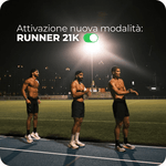 Attiva il programma Runner 21K – preparazione digitale alla mezza maratona con scheda, corsa e forza