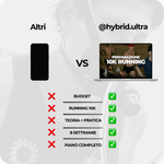 Confronto tra HYBRID ULTRA e altri programmi – 10K completo con teoria, pratica e scheda settimanale