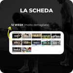 Scheda allenamento 21K dettagliata – tabella settimanale con carichi, corse e lavoro complementare